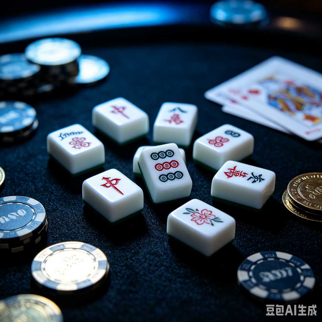 shiny mahjong tiles luxury