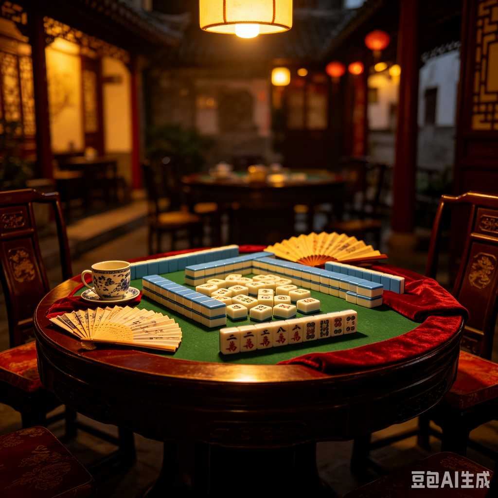 traditional color mahjong set