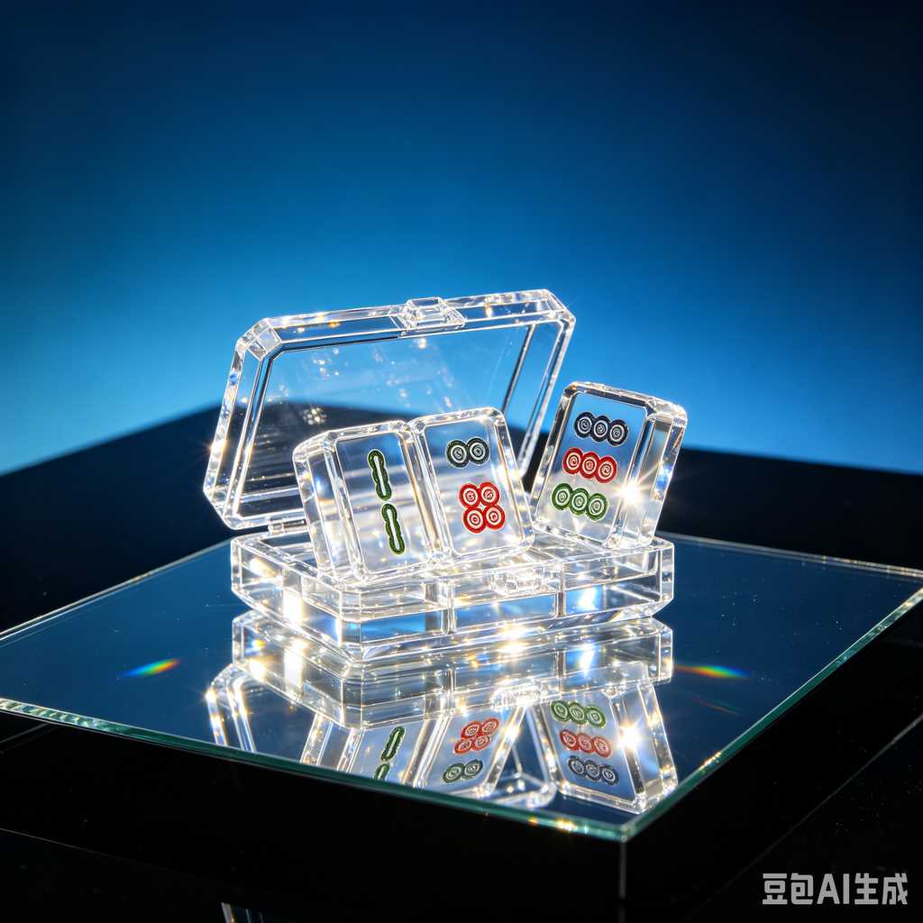 retro vintage mahjong set