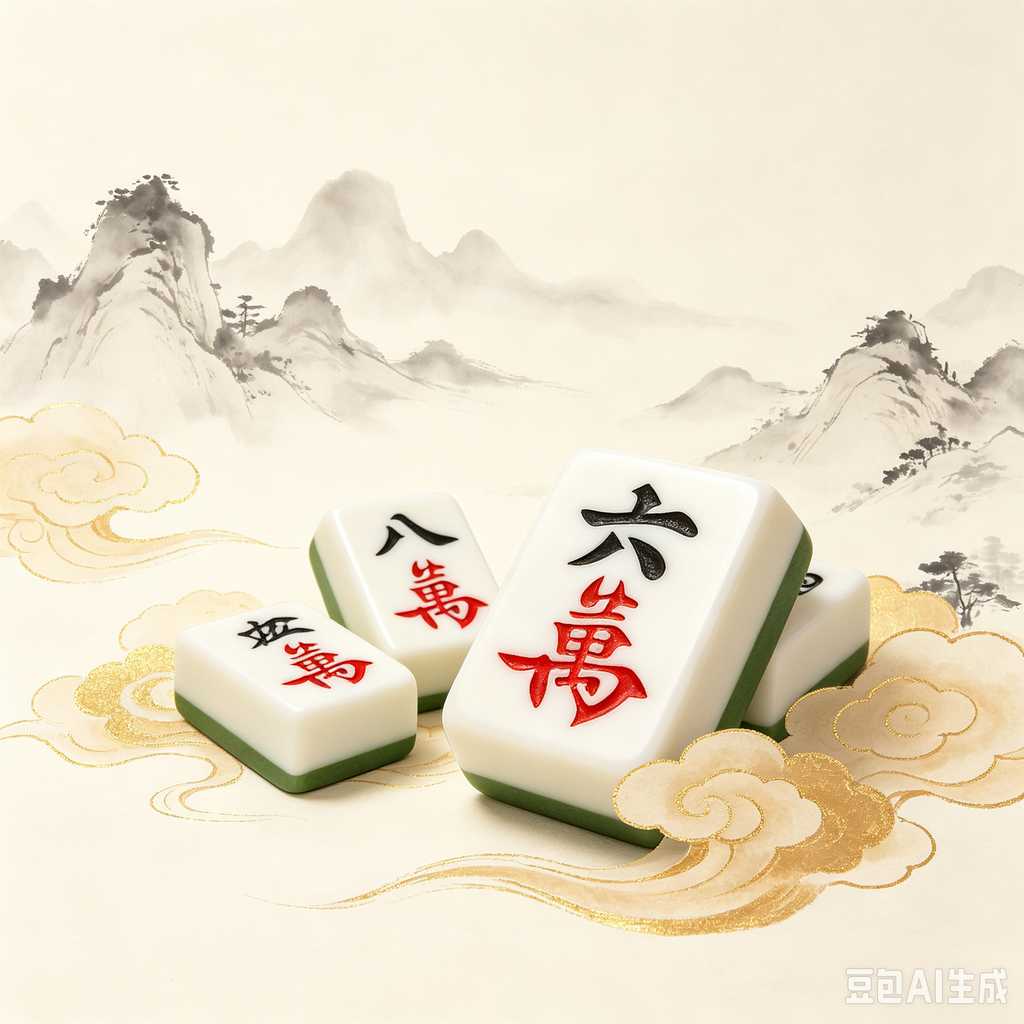 clear mini mahjong tiles portable