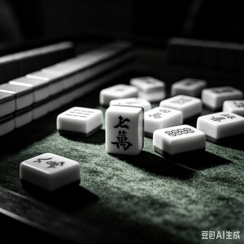 transparent acrylic mahjong set