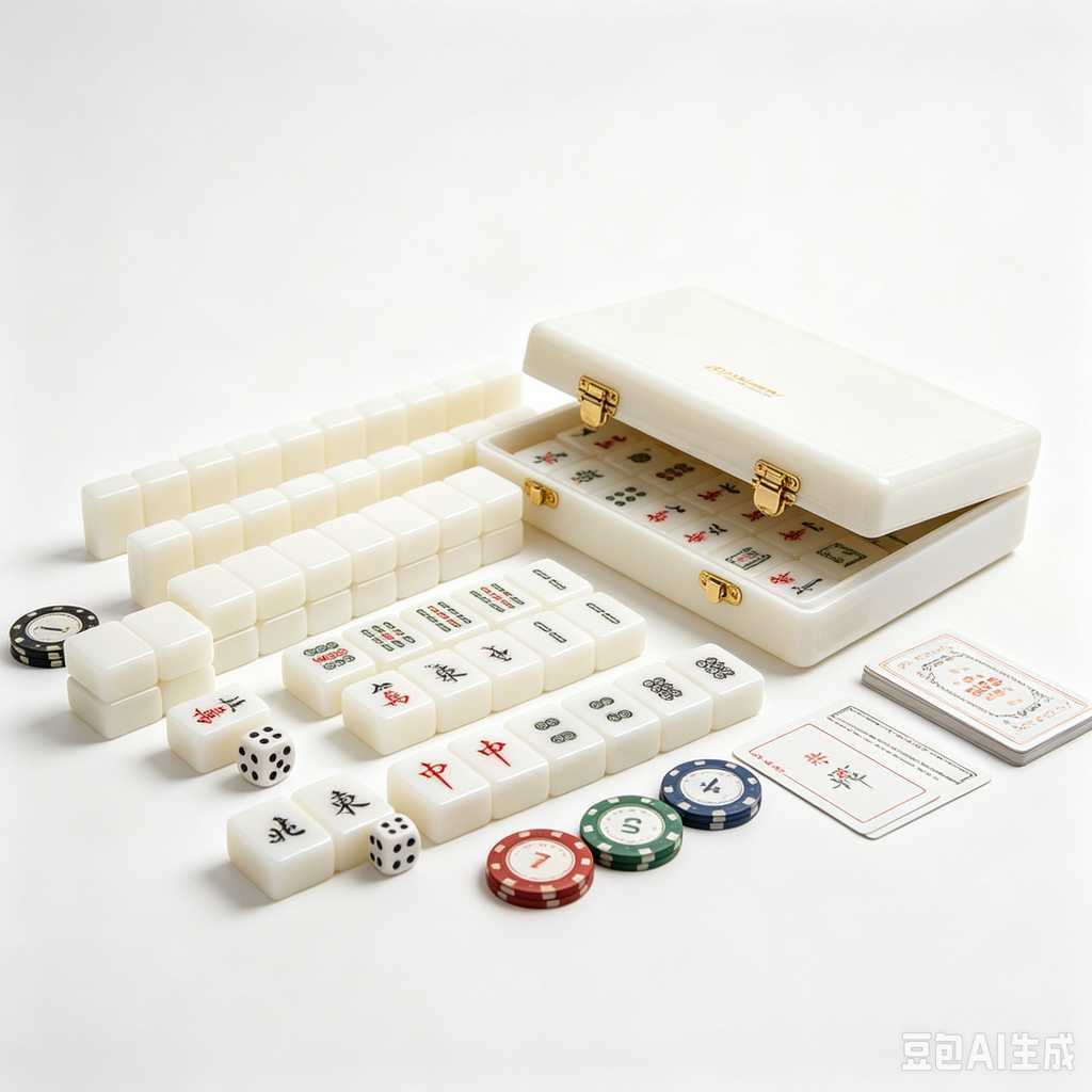 camping mahjong game set