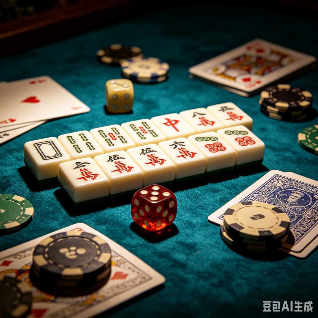 two tone mahjong set design